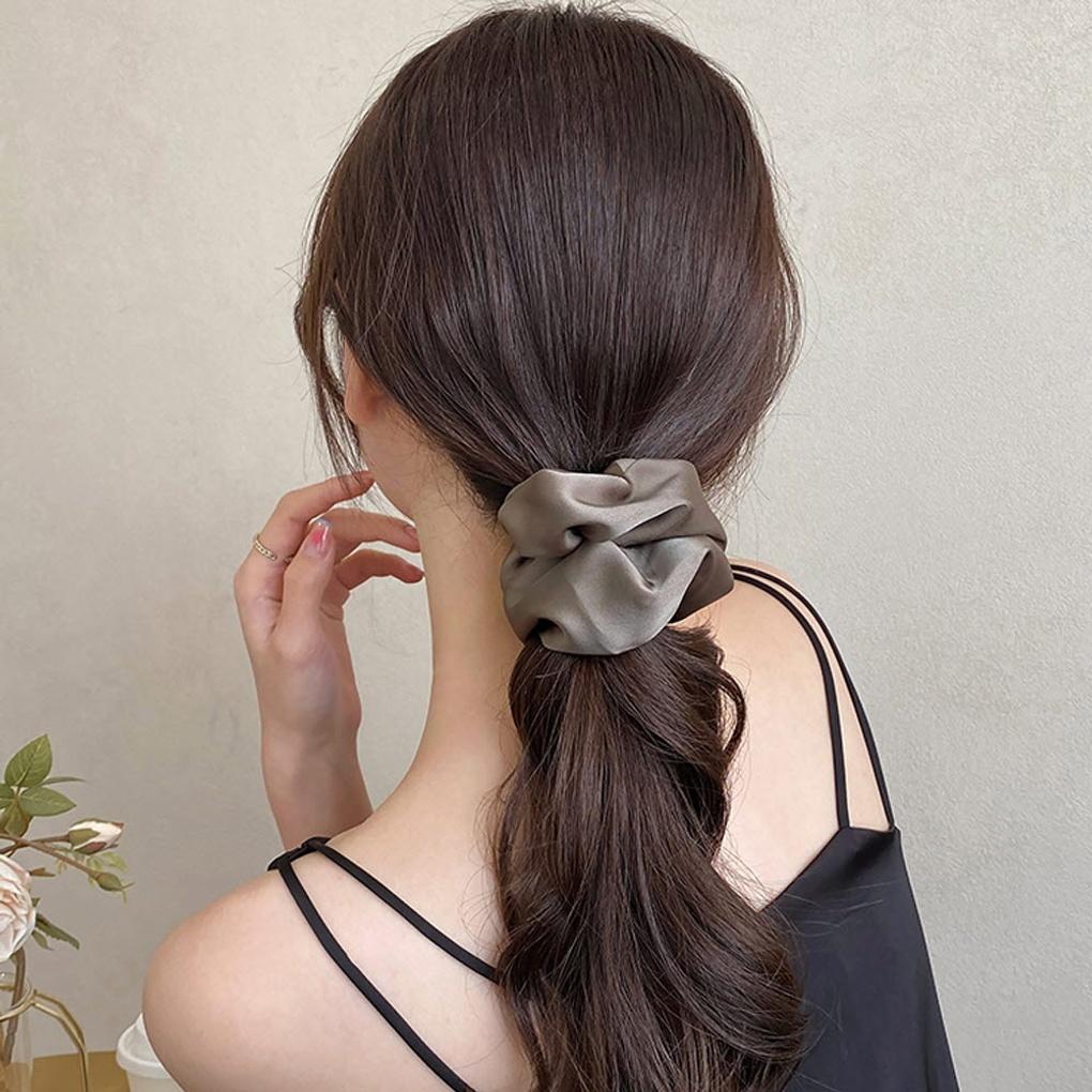 Satin Mood Color Gopchang Hair Scrunchie 3p