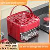 New Ice Cube Mold Quick Freezing Food Grade Ice Tray for Home Use Durable and Reusable Silicone Ice Maker