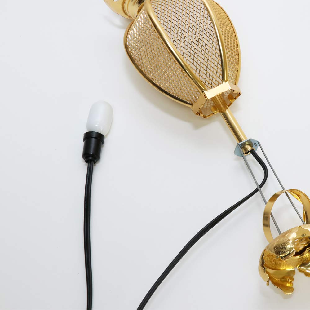 Hanging Lantern (Hanging Lantern) Dedicated Cord (Includes 2 Bulbs)