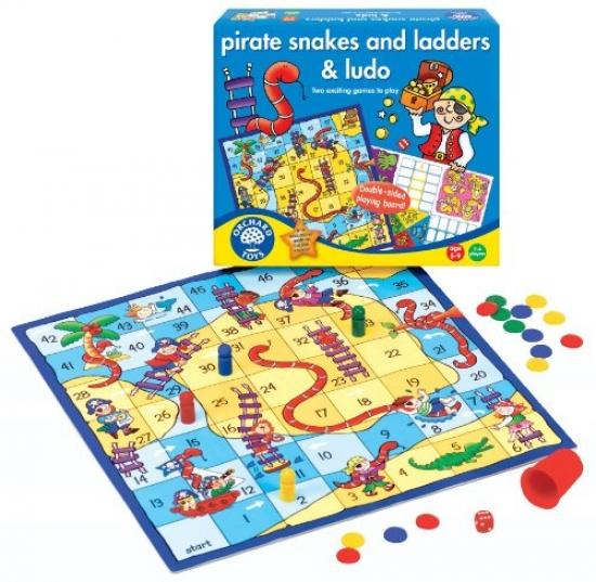 Buy Orchard Toys Board Games Snakes and Ladders and Ludo Language English at affordable