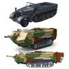 World War 2 WW2 Army Military Soldiers Saint-Chamond Heavy Tank Model Building Blocks Bricks Toys For Children