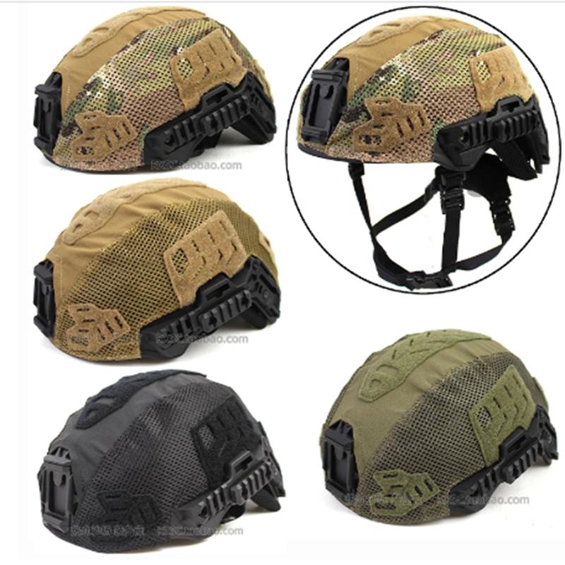 BEPAN Wendy Tactical Helmet For Outdoor Sports Professional Helmet Cover MC DE RG BK