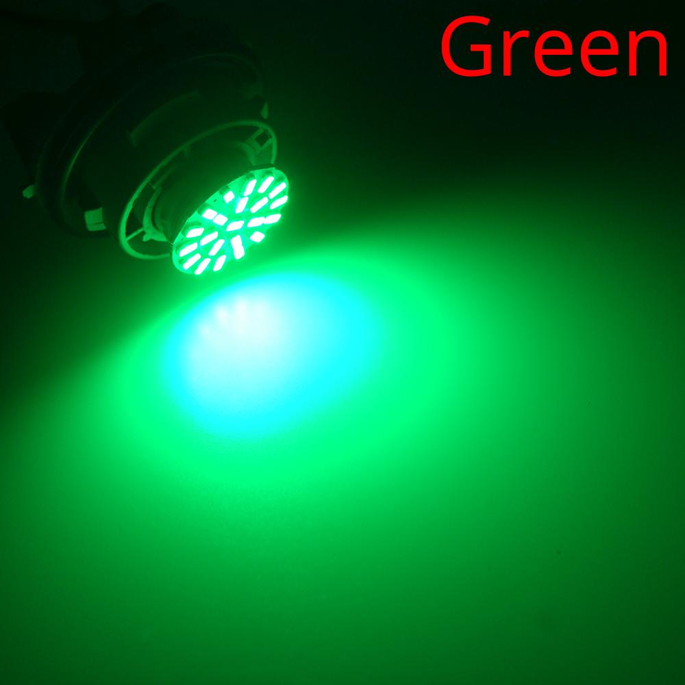 2X Auto SPZ Brzdové Směrové Světlo P21W 1157 1156 22SMD LED DC 12V Auto Parkovací Couvací Klínové Zadní Světlo Žárovka Kufru Vícebarevné