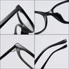 2026 High-quality Fashionable Casual Cat eye Ultra light TR90 Flexible Eyeglass frame Men and Women Optical Prescription Glasses