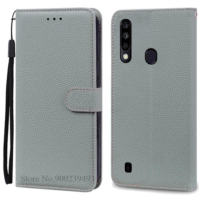 Pro ZTE Blade A7 2020 Pouzdro Silikonová Peněženka Kožené Vyklápěcí Pouzdro Pro ZTE Blade A7 2020 Pouzdro Měkký TPU Zadní Kryt Coque Fundas