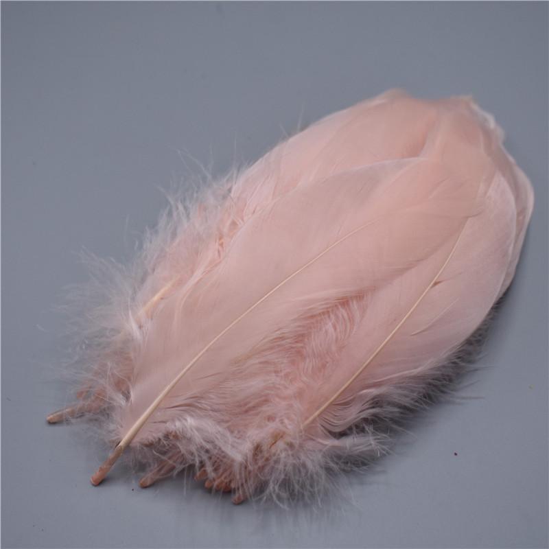 Nature Peppermint Green Goose Nagoire Feathers For Crafts Plumes 5-7Inch/13-18Cm Jewelry Clothing Accessories Wedding Decoration