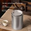 Square Tinplate Tea Can for Longjing Green Tea - Empty Packaging
