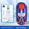 Multifunctional Pencil Case for Kids - Boys' & Girls' School Supplies Stationery Bag with Car Theme