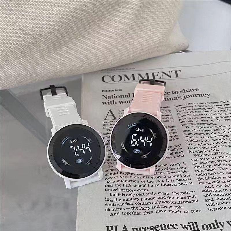 Technology Sense, High Value, Male and Female Student Watches, Trendy Fashion and Simple Electronic Watches