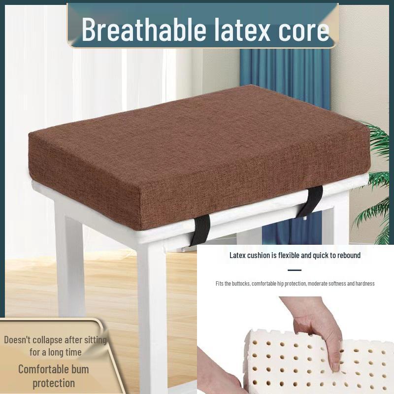 Thickened Latex Seat Cushion for Classroom Stool - Soft Comfort for All Seasons
