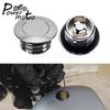 For Harley M8 Softail Deluxe Fat Boy Heritage Classic Sport Glide Slim Low Rider 18+ Motorbike CNC Pop-up Gas Cap Fuel Tank Caps