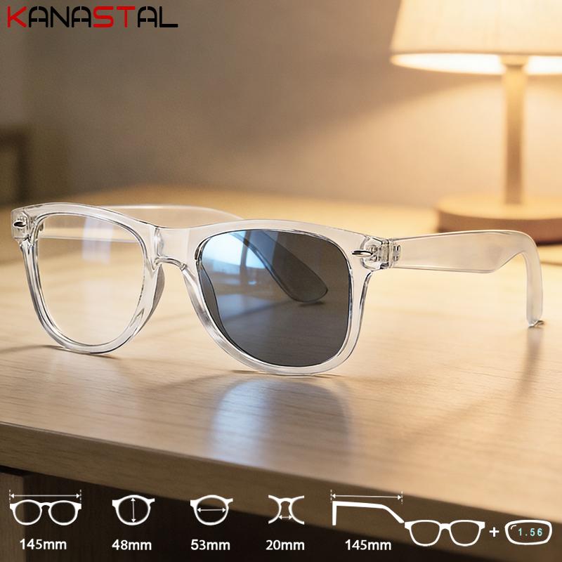 Women Blue Light Blocking Photochromic Glasses Men Prescription Lenses Myopia Reading Eyewear Outdoor Plastic Eyeglasses Frame