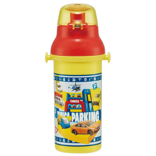 Skater Water Bottle 480ml Tomica 24 Children's Antibacterial Plastic Child Friendly Lightweight Made In Japan PSB5SANAG-A