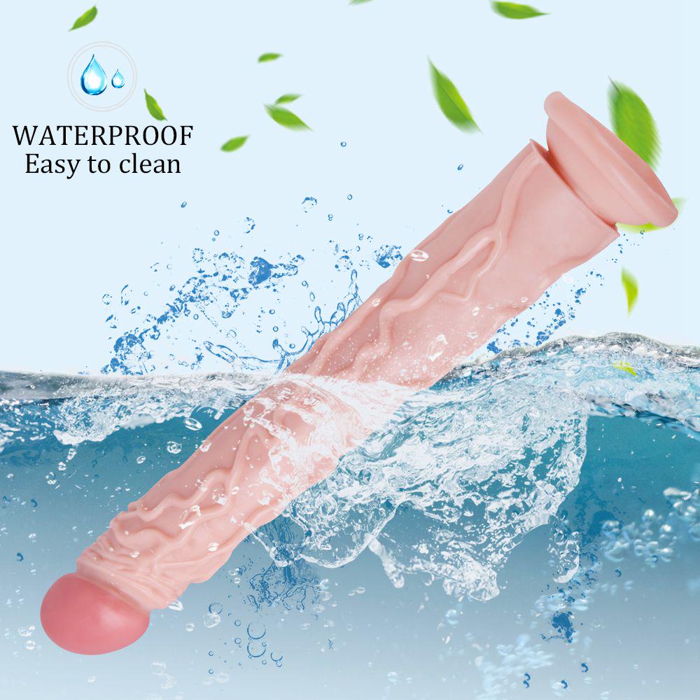 MoDi 32cm vkládací silikonový velký dildo realistický penis se silnou přísavkou Sexy hračky pro ženy