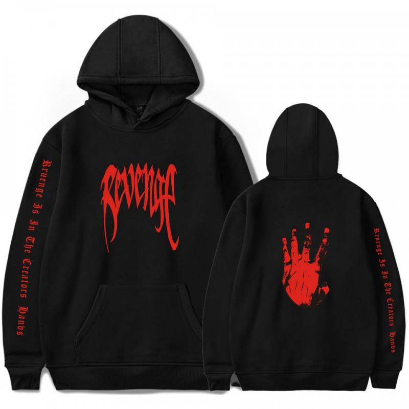 Mens Oversized Hoodie With Printed Graphic Design Soft Fleece-Lined Sweatshirt Casual Wear