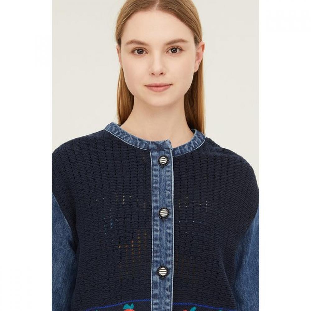 Benetton Knit Denim Jumper Bajp13411