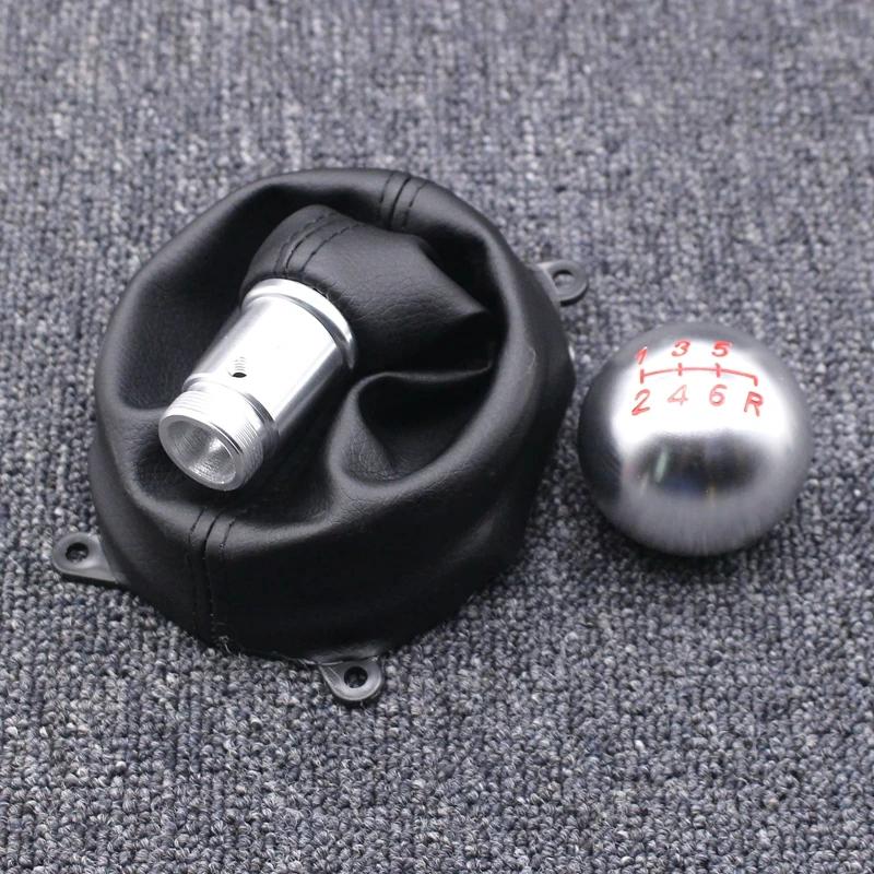 New 5 6 Speed Gear Shift Knob For Honda Civic 2006 2007 2008 2009 2010 2011 Gear Shift Ball With Boot