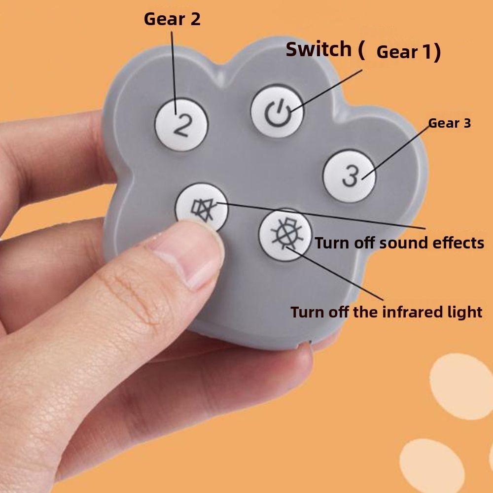 USB Rechargeable Smart Rotating Cat Toys Electric Kitten Rotating Toy  Relieve Boredom