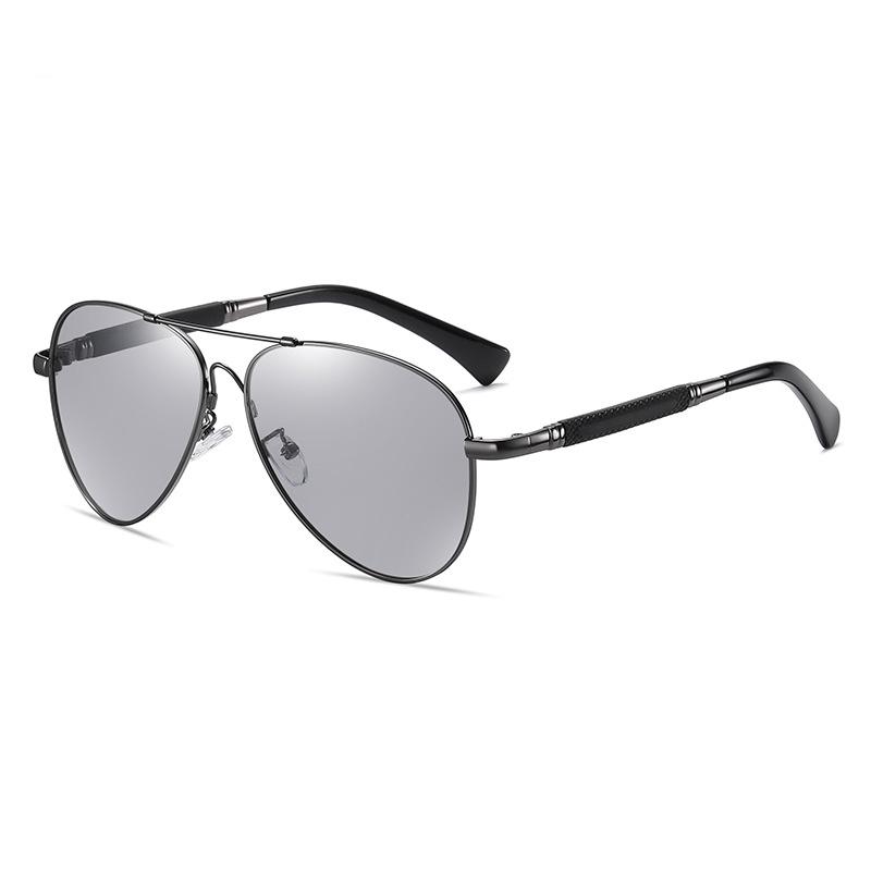 Men And Women Polarized Sunglasses Colored Reflective Glasses Driving Sunglasses Black Unisex Pilot Lenses Uv400