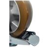 Swivel wheel with brake 200mm 500kg BTAU 2003 polyurethane