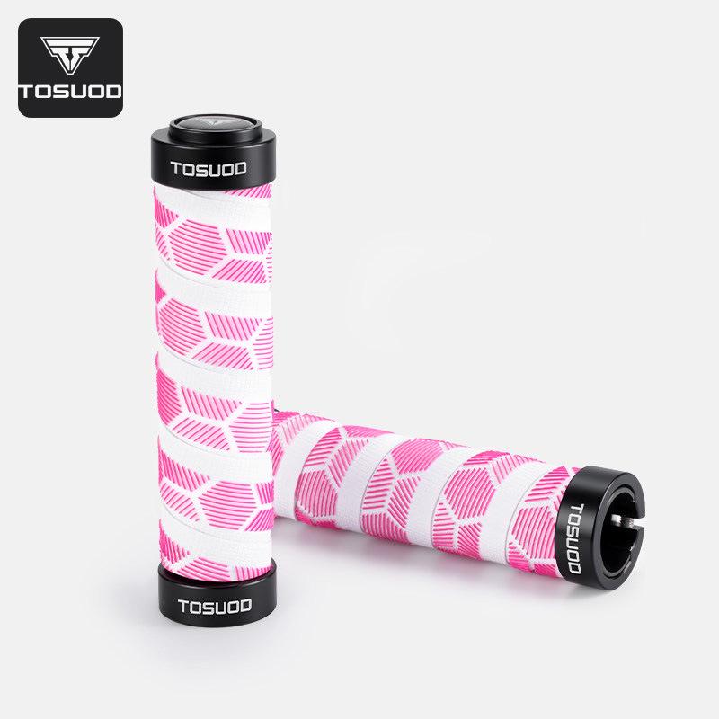 

TOSUOD Anti-Slip Shock-Absorbing Silicone Handlebar Tape for Mountain & Road Bikes Special Size
