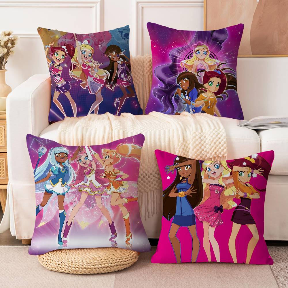L-LoliRock 45*45cm Cushion Cover Pillow Cover Decor Pillowcase Home Pillowcase For Couch Pillow