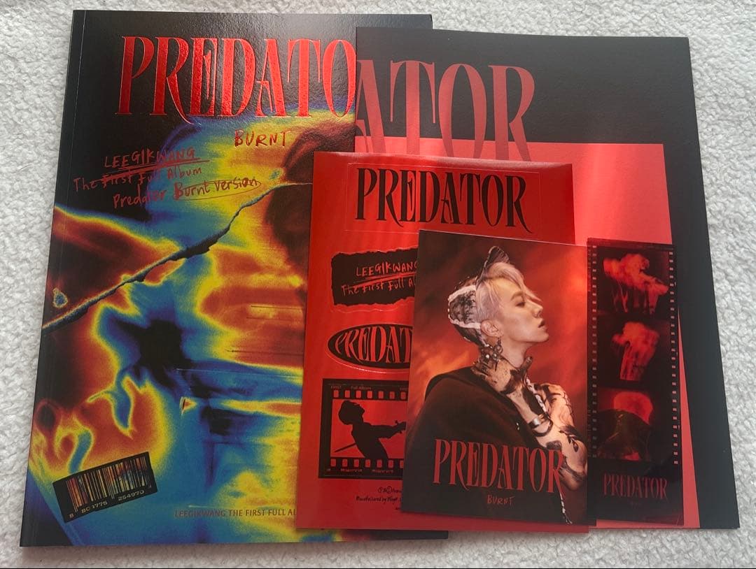 

[USED] HIGHLIGHT Lee Gi Kwang Predator Burnt Album