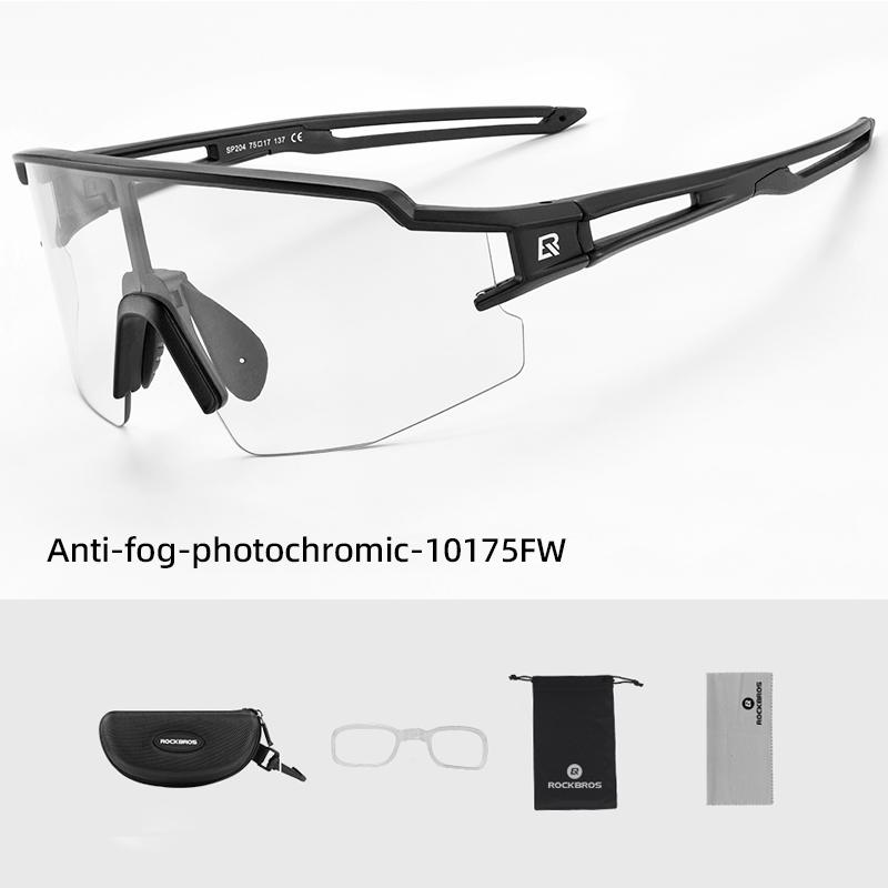 ROCKBROS Cycling Glasses Polarized UV400 Protection Bicycle Sunglasses Men Women Photochromic MTB Road Bicycle Goggles Eyewear