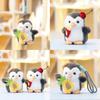 Cute Penguin Stuffed Animal Doll With Pp Cotton Filling For Kids Gift And Bag Accessory