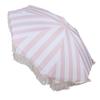 Patio Umbrella with Fringe 8 Fiberglass Ribs UV Proof Large Outdoor Table Market Umbrella for Garden Deck Backyard Pool