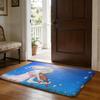 Floor Mat Soft Flannel Rug Non-Slip Absorbent Mat for Bathroom Bedroom Home Decor Anime A-Your Lie in April