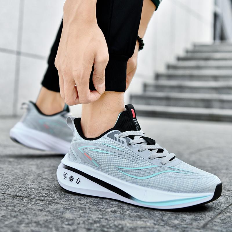 Large Size 48 Fashion Trend Mens Casual Shoes Outdoor Trainer Running Shoes For Men Sneakers Breathable Walking Shoes
