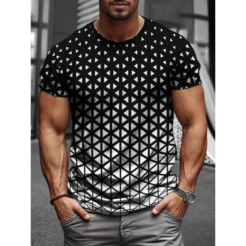 T-shirt Crâne de Noël T-shirt Crâne Amusant Haut à Manches Courtes Décontracté pour Homme X