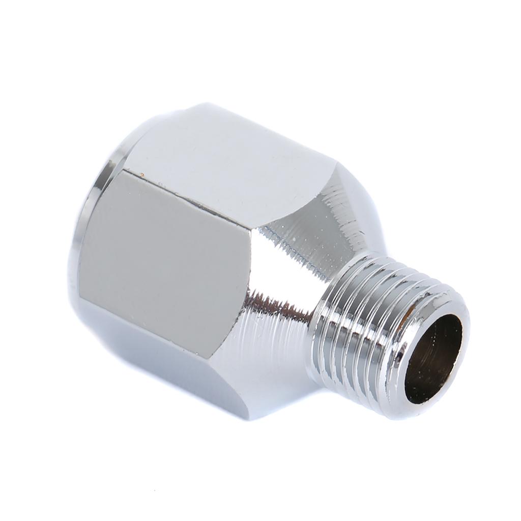 1pc Airbrush Air Hose Adaptor Connector 1/4'' BSP Female To 1/8'' BSP Male New