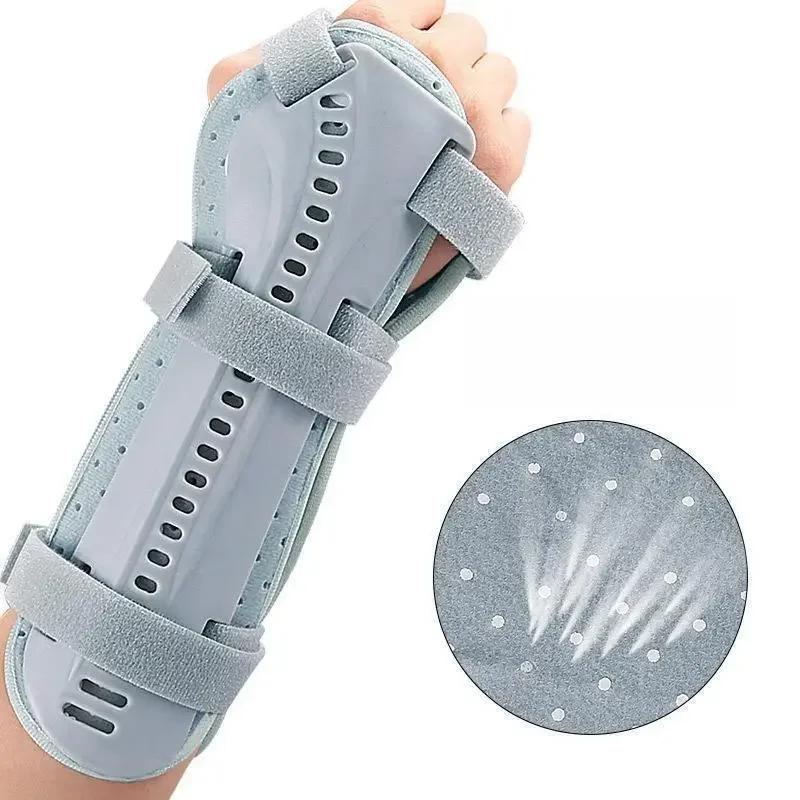 Verstellbare Handgelenkbandage mit Stützpolster und Unterarmschiene zur Unterstützung der Rehabilitation nach Handgelenksfrakturen und -verstauchungen
