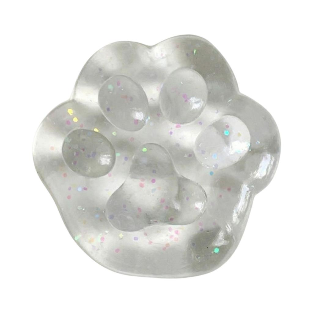 Kawaii Cat Claw Squeeze Toy Quick Rebound Jelly Mini Cute Sensory Toys Stress Relief Realistic Fidget Funny Cat Claw Toy Gift