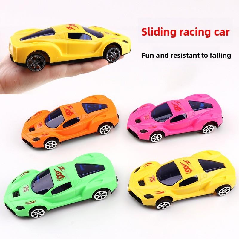 Plastic Race Car Toy For Kid With Sliding Function And Educational Development