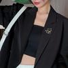 Hat Decoration Pin Women Brooch Hollow Fox Decor Stainless Exquisite Anti-slip Wear-resistant Coat Collar Scarf Clothes Garment Jewelry