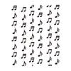 Recycled Paper Black Musical Notes Decorations for Party and Music Event Creating Festival Atmosphere Easy Installation