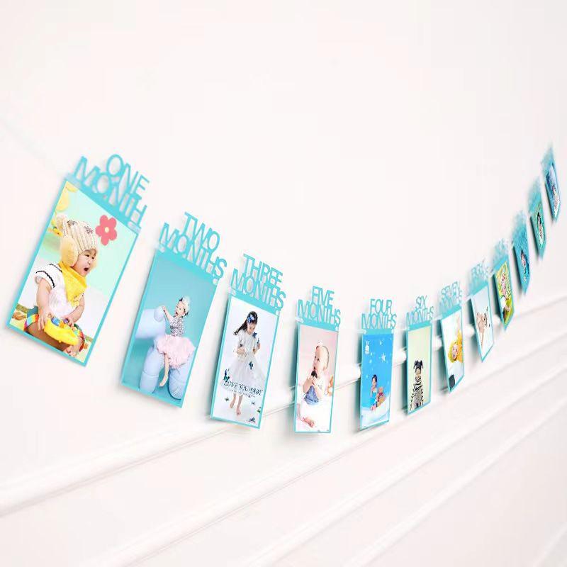 Narozeninová balónová stěna pro princeznu v korejském stylu pro chlapeckou a dívčí párty