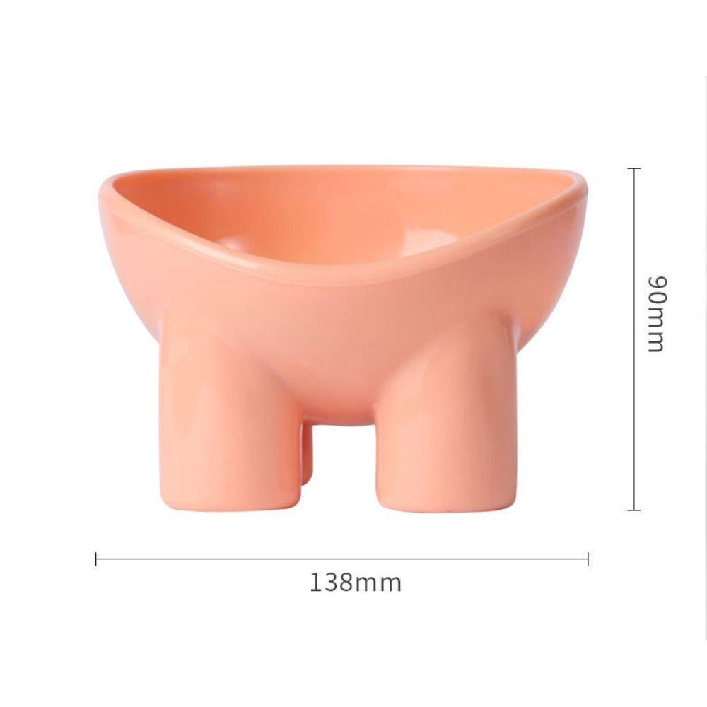4-Color Cat Bowl Non-Slip Pet Food Bowl New Dog Bowl  Pet Feeding Supplies