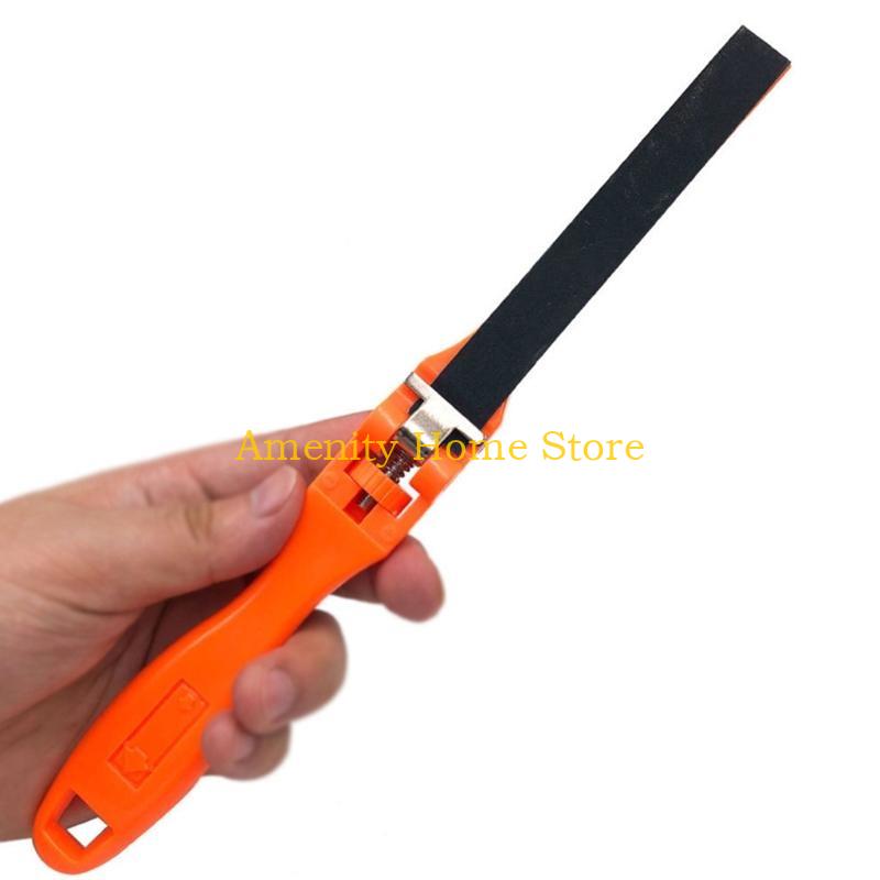 F26C Portable Hand Sand Paper Clip Roll Bar Lightweight Sandpaper Sticks for Grinding