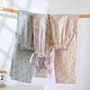 2026 New Spring and Autumn Women's Sleeper Pants 100% Cotton Gauze Loose Cute Pants Large Cartoon Home Pants Bottoms