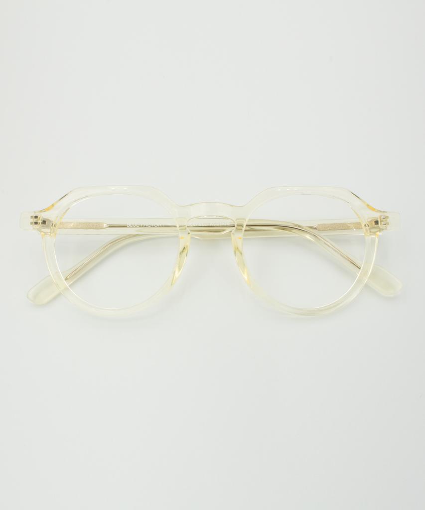Beullupaegtoli A10 Clear Blue Light Blocking Acetate Glasses