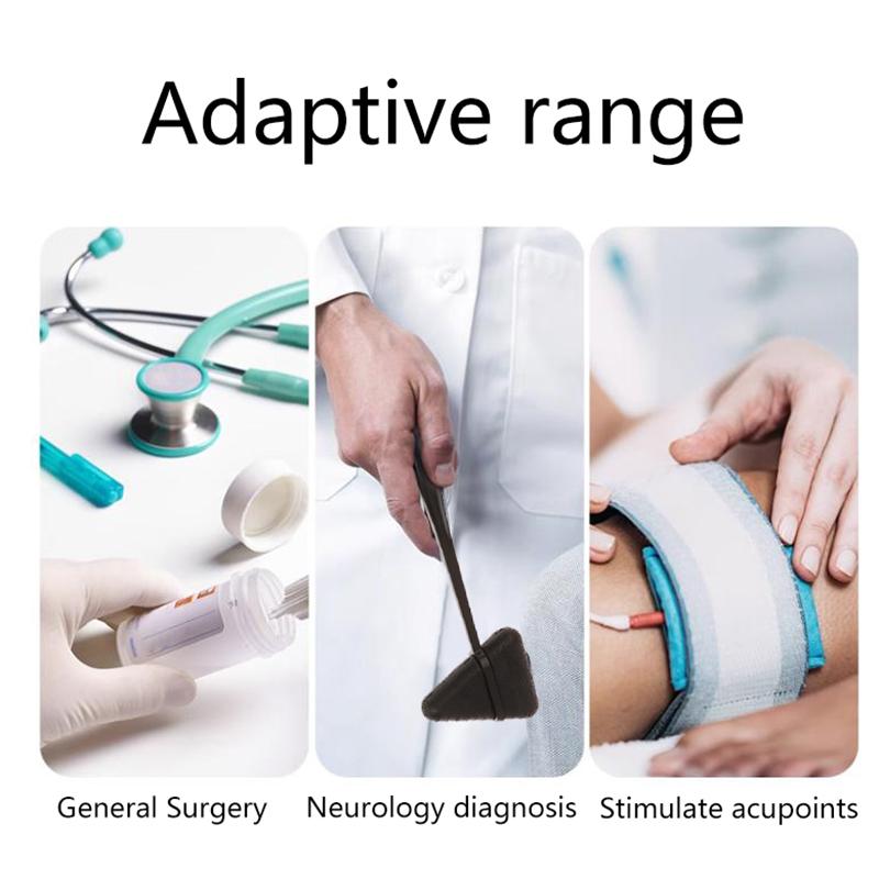 Triangular Neurological Professional Hammer For Percussion Mallet Neurological Percussion Diagnostic Hammer Zinc Alloy+Abs