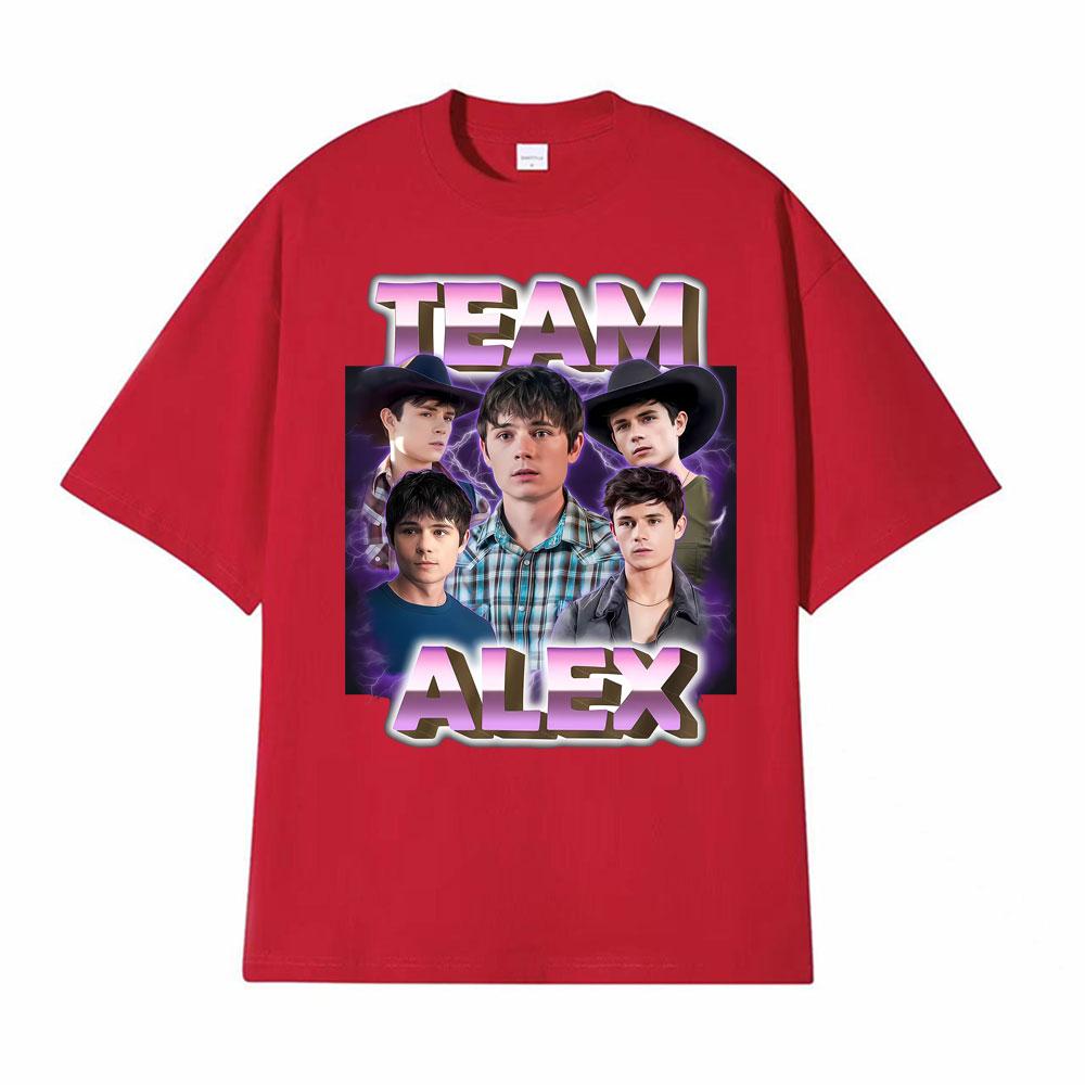 Team Alex Walter Vintage Cowboy Ranch Merch T Shirts Unisex Women Fashion Summer Short Sleeve Tshirt 100 Cotton Oversized T Shirt