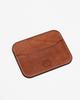 Matt [Round] Combination Round Leather Card Holder Pueblo Tan Brown