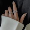 Full Diamond Ring Light Luxury Niche Feeling Index Finger Ring Women'S Fashion Personality Temperament Hand Jewelry