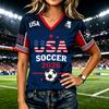 Women's Casual Letter Print Short Sleeve T-Shirt for Everyday Wear