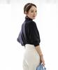 Yours BCXU1491 High Neck Dolman Sleeve Size L Women's Knit, Navy,